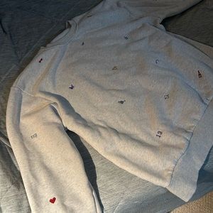 Mojo Provo Taylor Swift embroidered crew neck sweatshirt